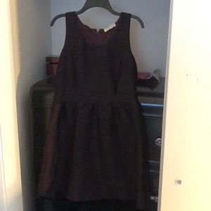 Wave textured dress
